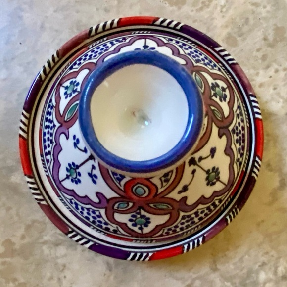 🆕 Hand Crafted Spice Tagine - Signed! - Picture 8 of 11